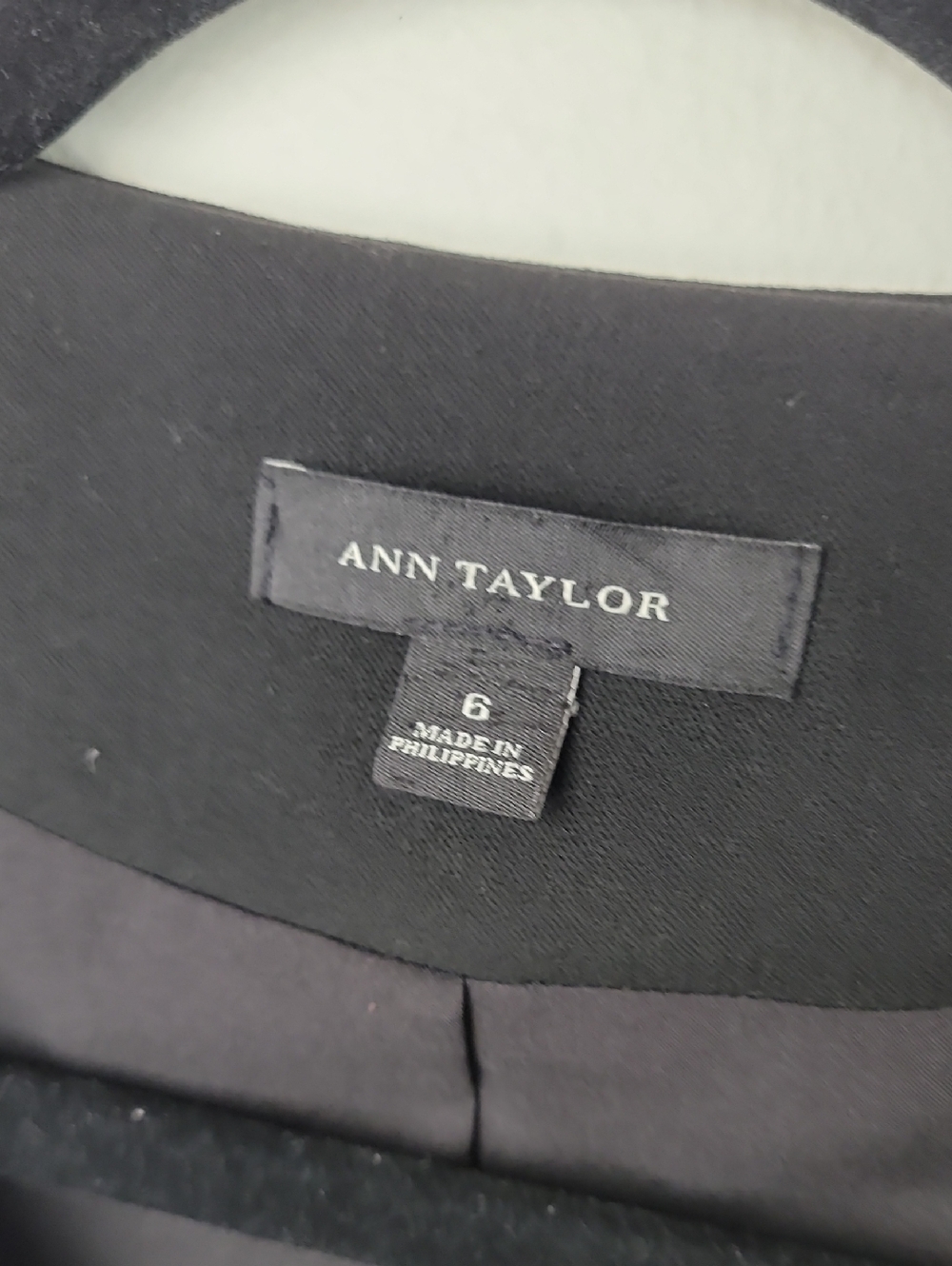 Ann Taylor Black & White Blazer Pockets Size 6 - Picture 3 of 8